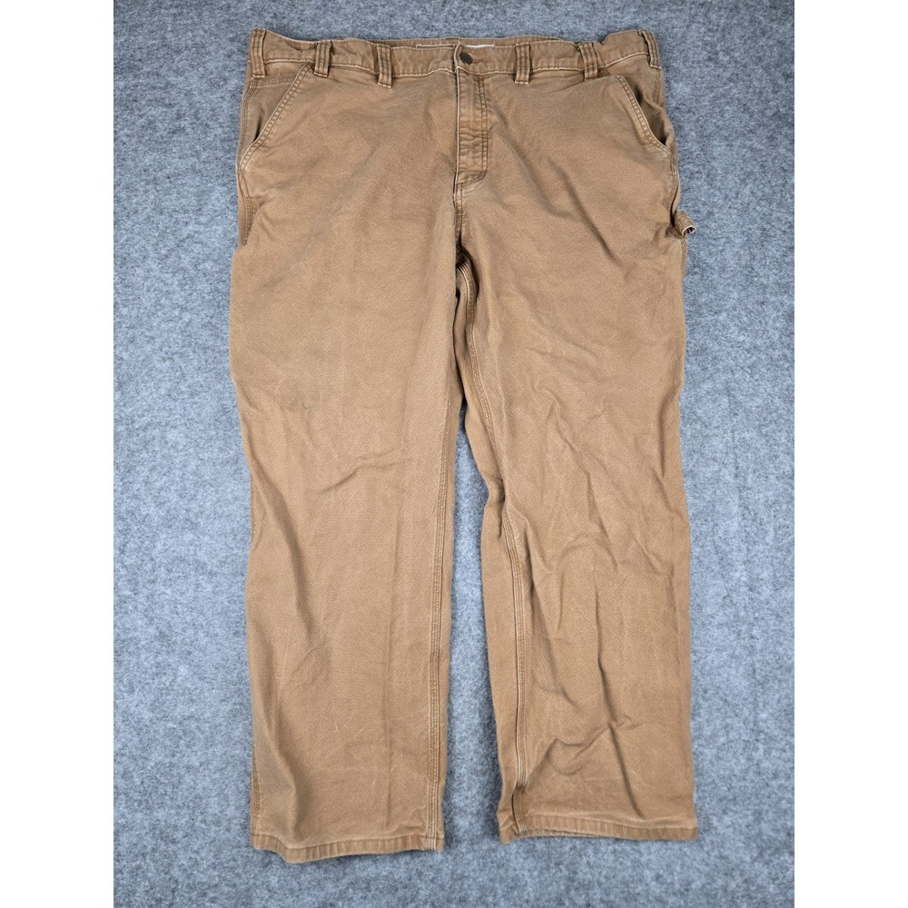 Carhartt Rugged Flex Relaxed Fit Duck Utility Work Pant Mens Brown BN3279M 44x30